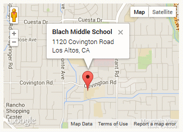 Google Map of Rehearsal Room