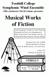 "Musical Works of Fiction" poster
