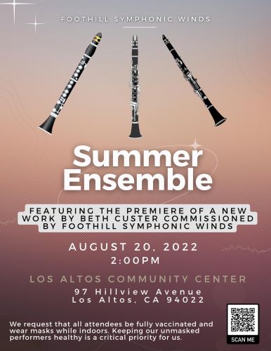 FSW August 20, 2022 concert poster